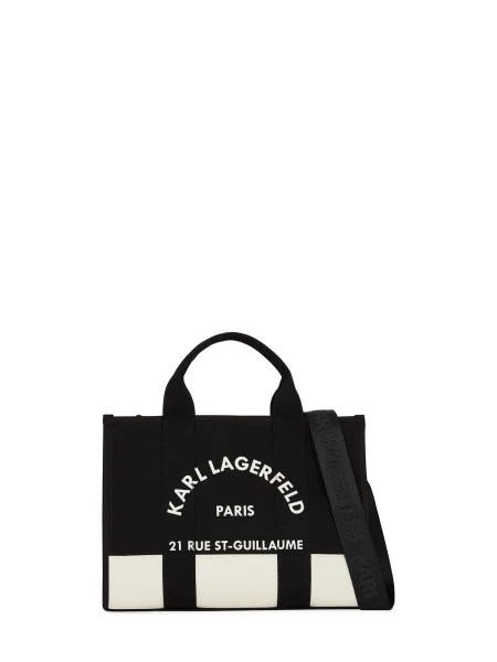Karl Lagerfeld geantă de negru