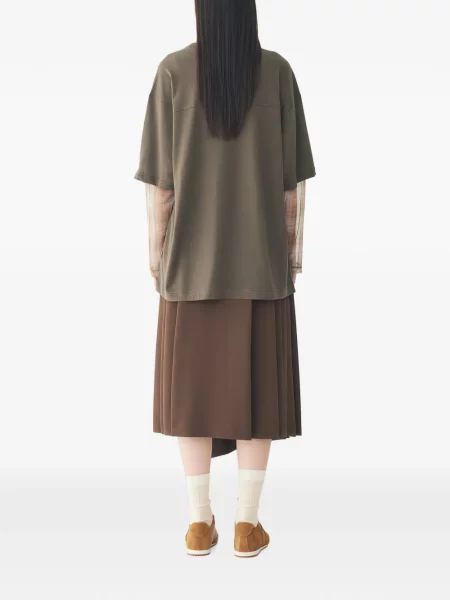 Tricou Tomboy zdrențuiți verde