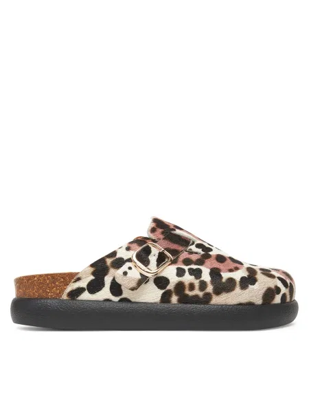 Papuci Scholl chunky maro