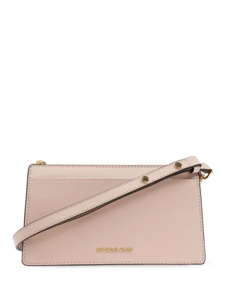 Кожени маратонки Michael Michael Kors бродирани с леопардов принт черно