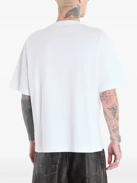 Tricou Off-white cu imagine alb