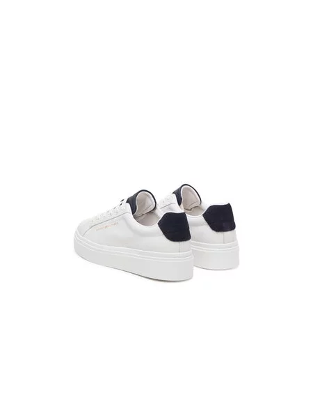 Sneakersy Tommy Hilfiger Th Feminine Platform Monogram bílá