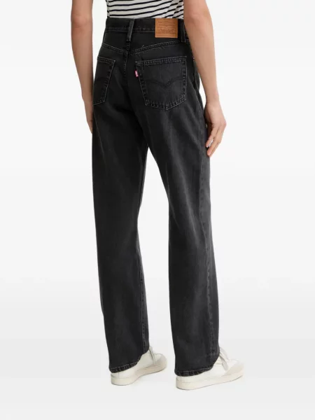 Curea Levi's® cu broderie cu cataramă cu dungi albastru