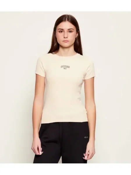 Guess Jeans Tricou | bej
