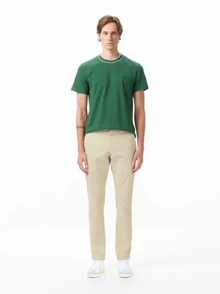 Чиносы Lacoste коричневые