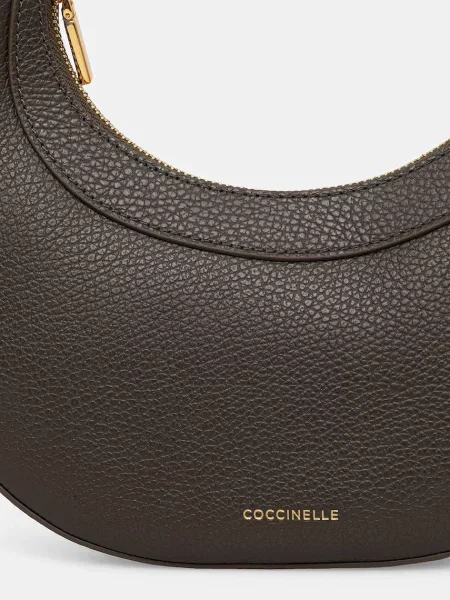 Кожаная сумка хобо Coccinelle