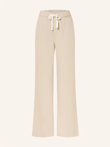 Juvia Spodnie Marlena Aylin beige beżowe