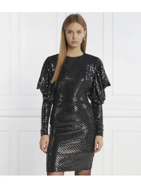Karl Lagerfeld Rochie sequin negru