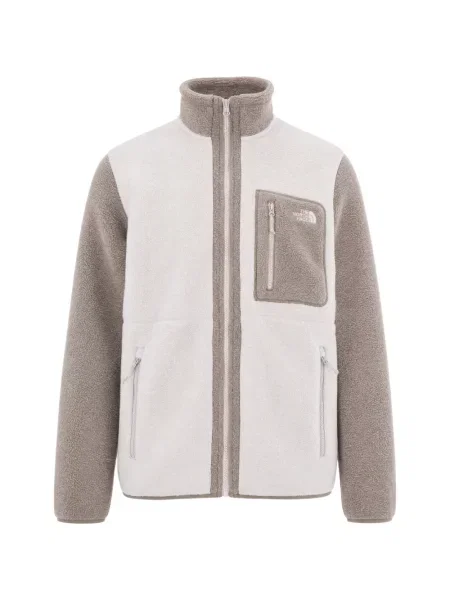Hanorac cu fermoar The North Face gri