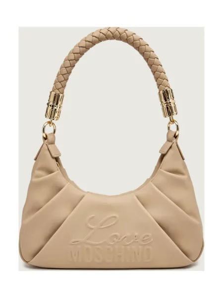 Love Moschino Hobo táska bézs