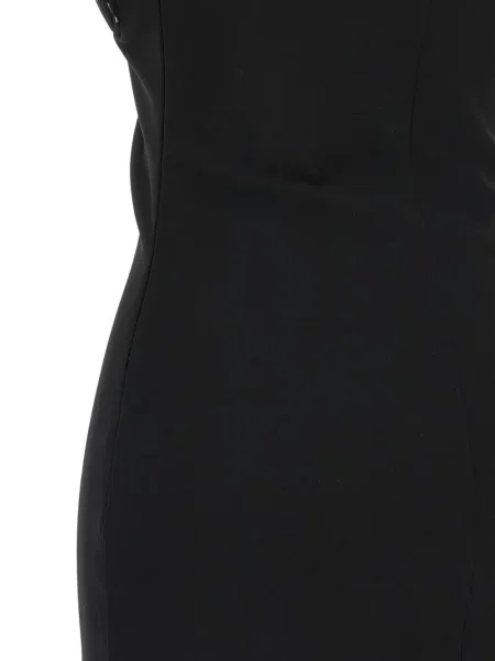 Rochie mini Nensi Dojaka drapată de costum negru