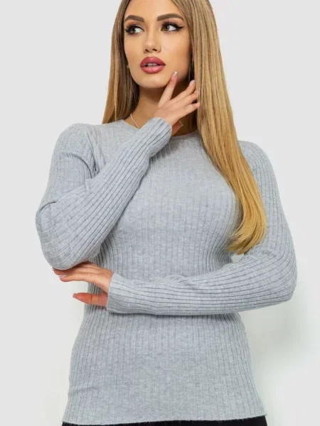 Джемпер Ager світло-сірий сірий