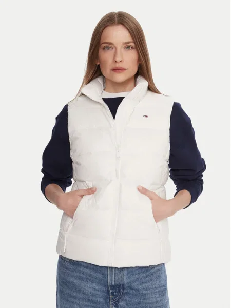 Tommy Jeans Жилетка за костюм бял