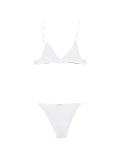 Sutien Oseree din dantelă alb