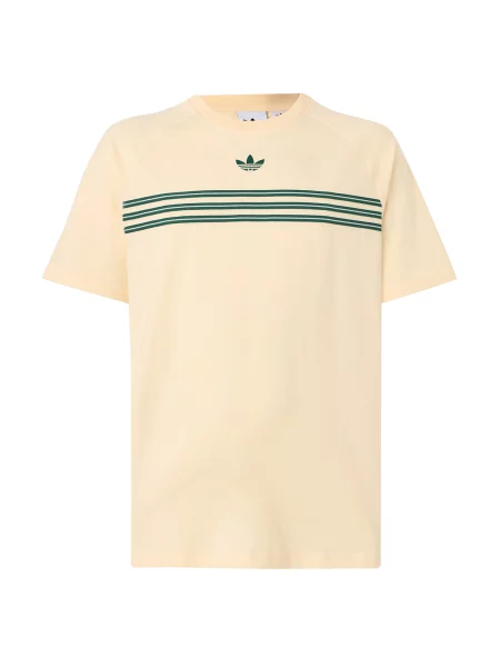 ADIDAS ORIGINALS Majica / tamno zelena žuta