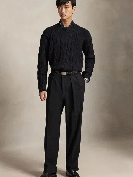Polo Ralph Lauren sweter wełniany czarny