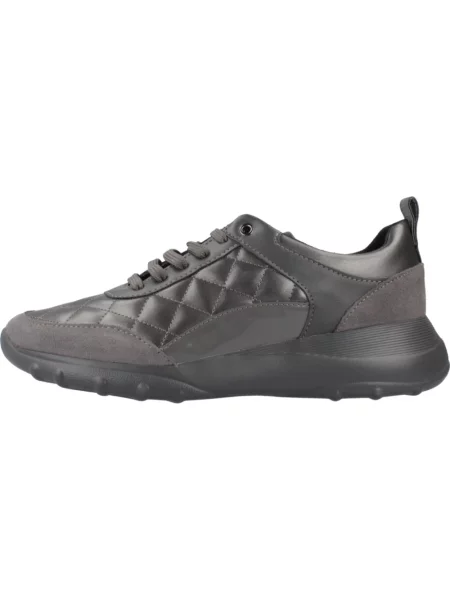 Lniane sneakersy Geox szare