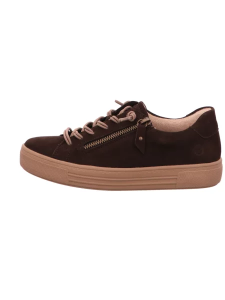 Sneakersy Remonte brązowe