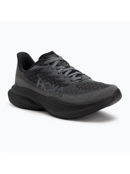 Încălțăminte de alergare pentru femei HOKA Mach 6 black/fuchcsia negru