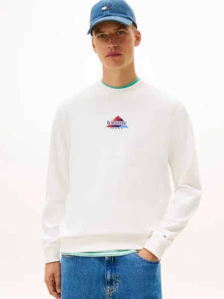 Szvetter Tommy Jeans fehér
