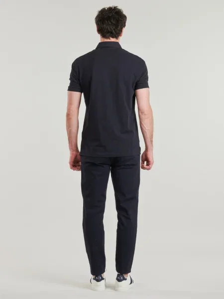 Tricou polo Armani Exchange albastru