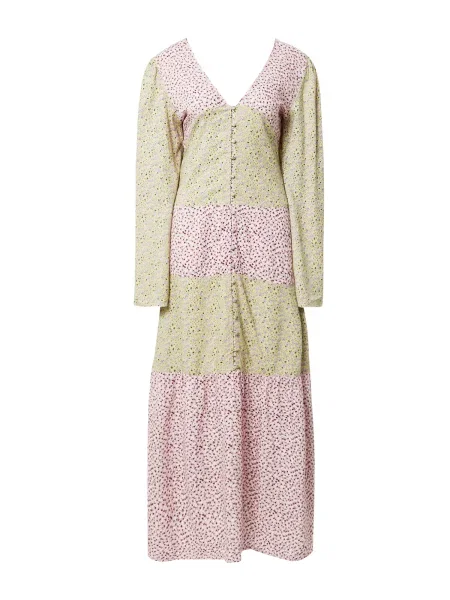 Nasty Gal Rochie tip bluză măr / mov deschis / roz / roşu închis verde