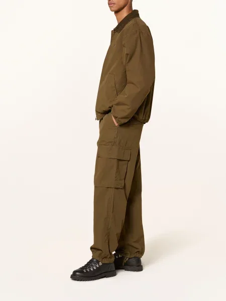 Carhartt Wip Cargo Kalhoty Kade Relaxed Straight Fit olivová