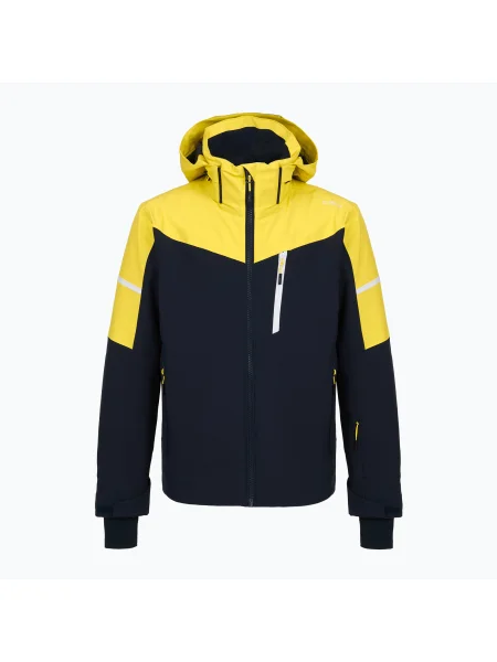 Geacă de schi pentru bărbați CMP Zip Hood black/blue negru
