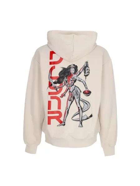 Bluza z kapturem Dolly Noire z kapturem beżowa