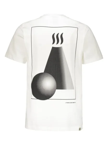 Tricou Perks And Mini cu decolteu rotund alb