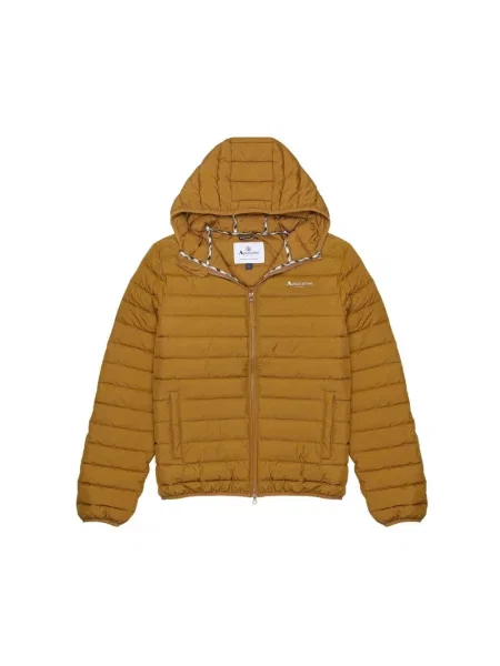Kurtka puchowa Aquascutum brązowa