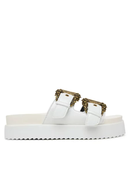 Шлепанцы Versace Jeans Couture белые