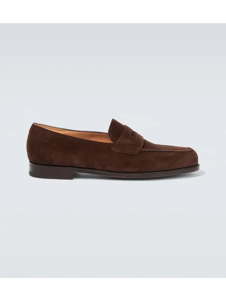 Loaferke John Lobb iz semiša rjava
