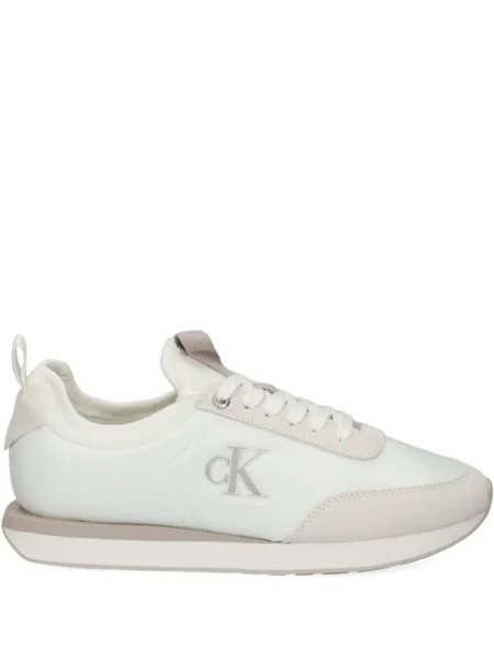 Sneakerși Calvin Klein Jeans alb