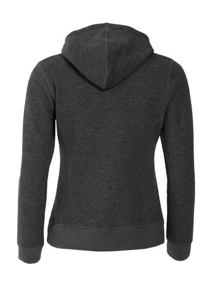 Clique Classic Hoody – bluza z kapturem anthracite melange szara