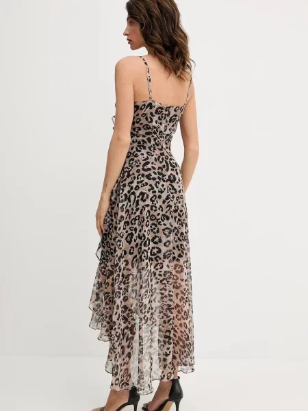 Morgan rochie maro maxi drept RDOLS negru