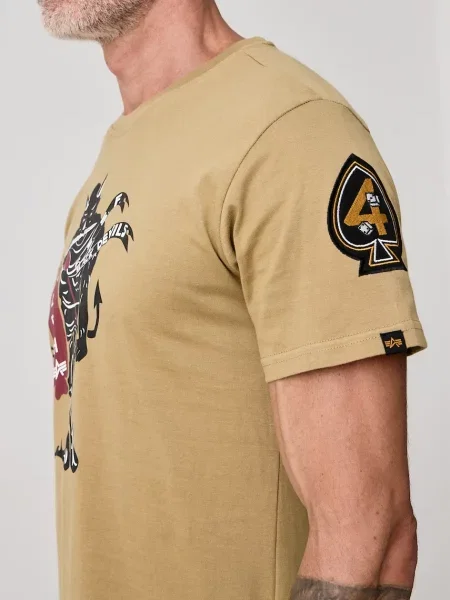 Alpha Industries тениска мъжка от Black Devils черно