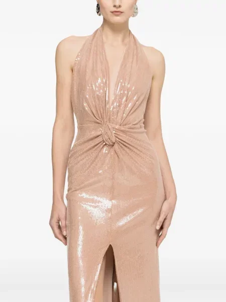 Sukienka maxi Nissa z cekinami