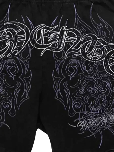 Pantaloni scurți Revenge cu roți negru
