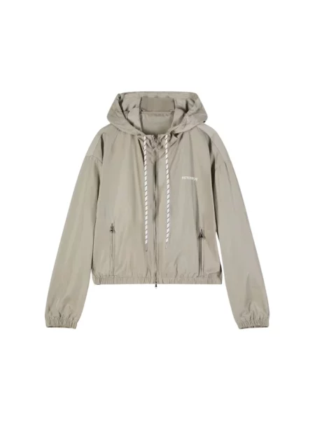 Kurtka bomber Patrizia Pepe beżowy