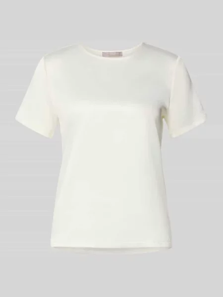 Bluzka o kroju regular fit z okrągłym dekoltem Christian Berg Woman Selection