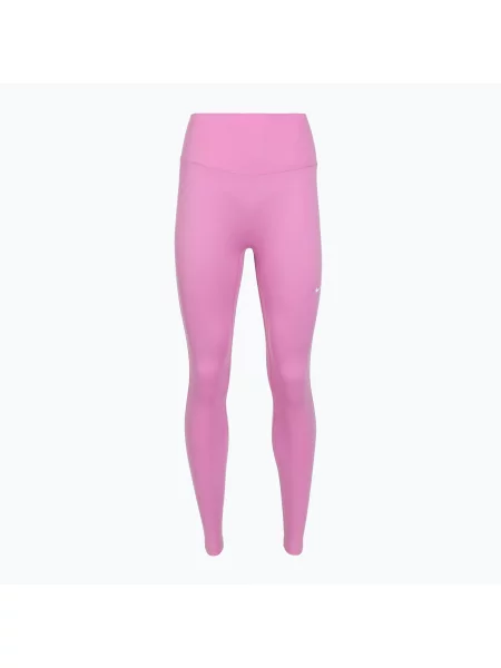 Легінси для тренувань Nike One High-Waisted light magenta/white білі