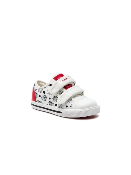 Sneakersy Geox B Kilwi Girl M bílá