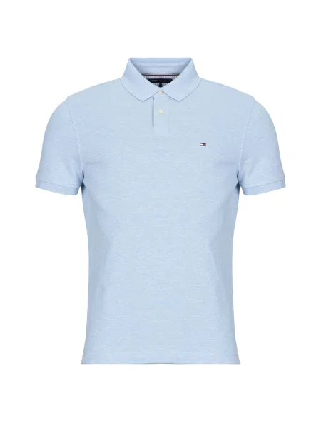 Polo majica Tommy Hilfiger s kratkimi rokavi modra