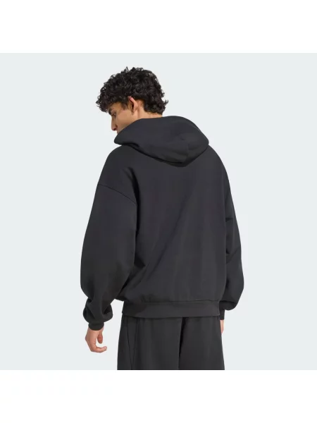 MIKINA ADIDAS KIT SMALL LOGO S KAPUCÍ černá