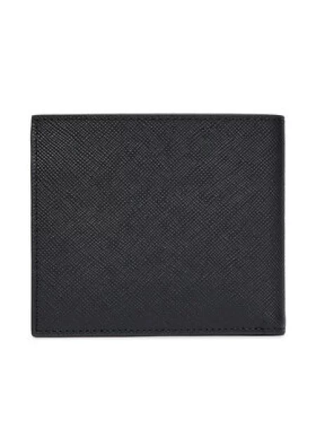 Bőr fülbevaló Armani Exchange fekete