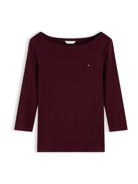 TOMMY HILFIGER Tricou Cody carmin roșu