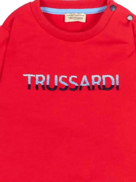Bluza dziecięca Trussardi czerwona