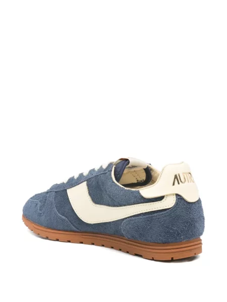 Sneakerși Autry din piele de căprioară albastru