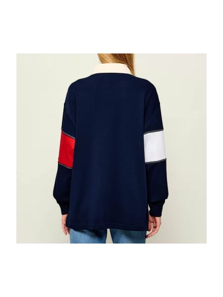Tričko Tommy Jeans modrá